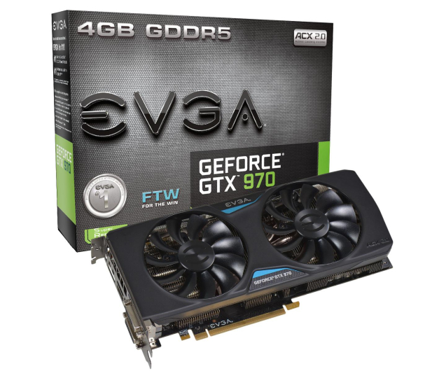 EVGA GeForce GTX 970 4096MB 256bit FTW GAMING ACX 2.0 - 224993 - zdjęcie